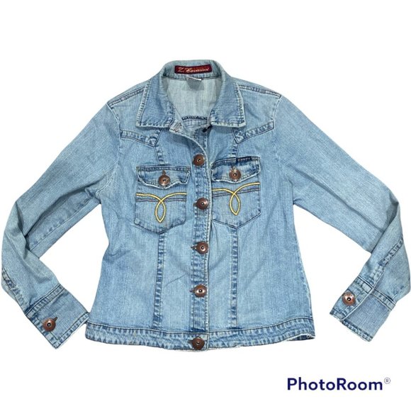 Vintage Z Cavaricci Denim Jacket Size M - Picture 1 of 6